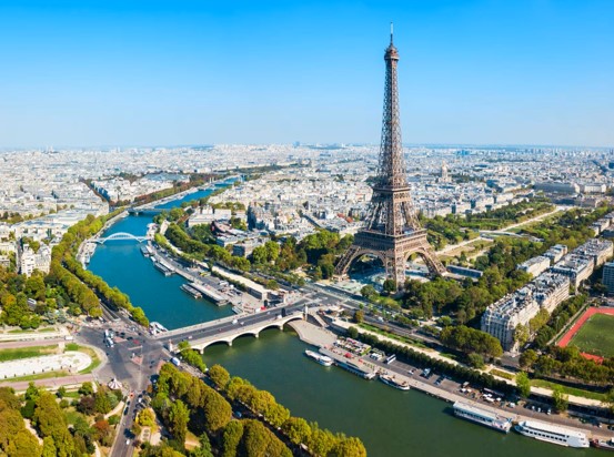 Paris med Eifeltrnet