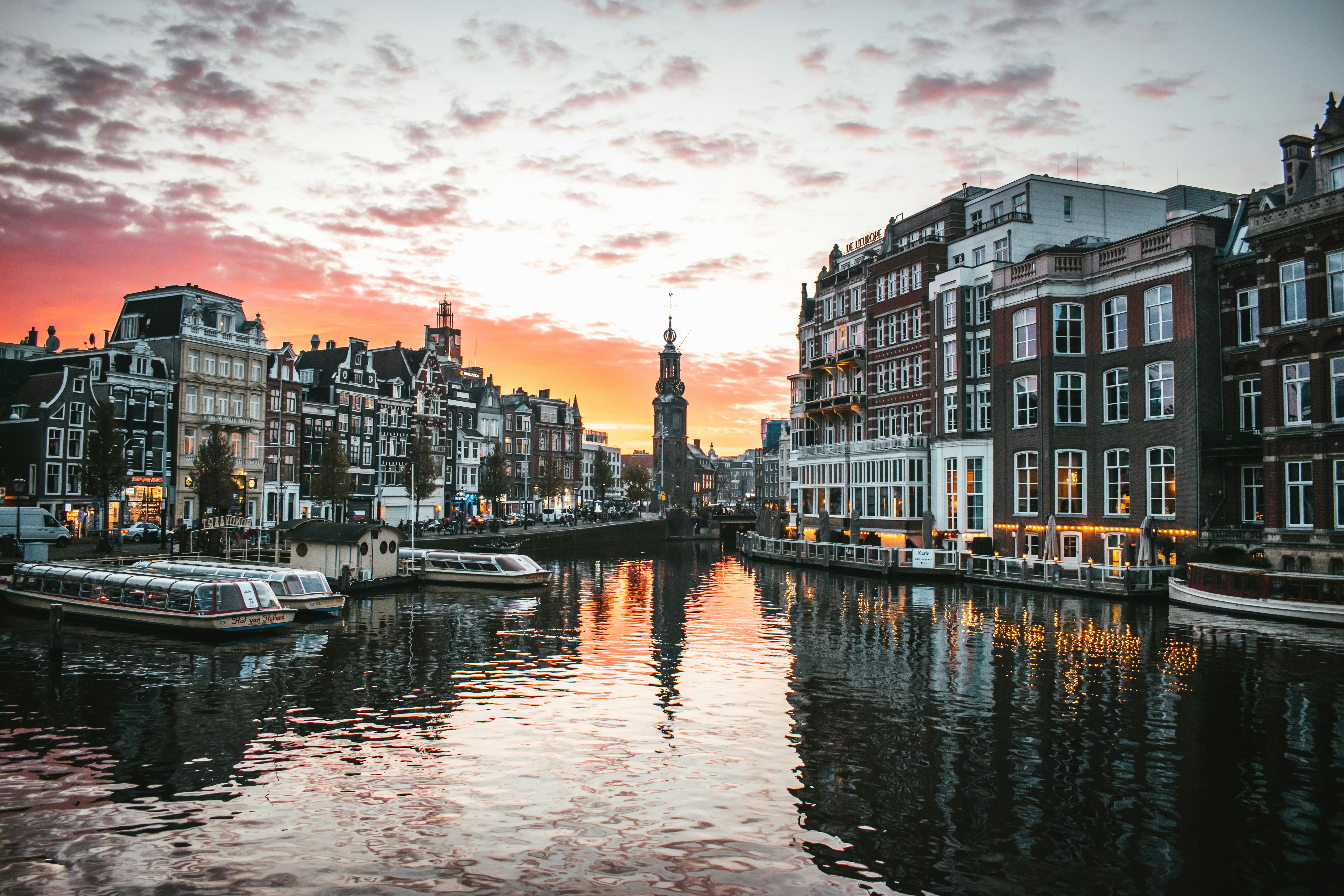 Kanalcruise i Amsterdam